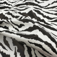 Top vente prêt à expédier tissu en cuir imprimé numérique imprimé tigre pour vestes pour femmes imprimé Faux cuir