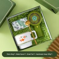 Vente chaude Belle Tasse Personnalisée Serviette Parapluie Souvenir Cadeau De Mariage Ensemble Pour Les Invités Cadeau De Retour