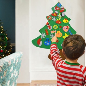 Nouveaux produits <span class=keywords><strong>2022</strong></span> maison décoration personnalisée enfants bricolage feutre arbre <span class=keywords><strong>de</strong></span> noël - Product Image 6
