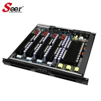 D-500 Profesyonel 4 Kanal AB Sınıfı Güç Amplifikatörü Push-Pull Transistörlü Amplifikatör KTV Sahne Ses Sistemi için