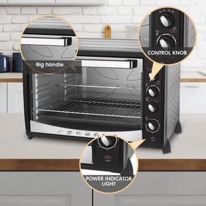 Professionale <span class=keywords><strong>cucina</strong></span> <span class=keywords><strong>elettrica</strong></span> domestica 91L <span class=keywords><strong>forno</strong></span> a convezione multifunzione friggitrice ad aria <span class=keywords><strong>con</strong></span> olio caldo e funzione di cottura per uso RV - Product Image 5