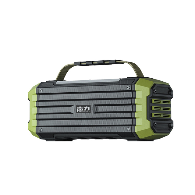 Portable Outdoor Rechargeable Wireless Waterproof Full Range Bass Mini Music Bluetooth Speaker With UHF Handheld Microphone