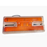 Feux latéraux LED 24V pour camions et remorques, feux d'éclairage des pneus