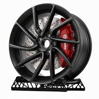 Nouvelles jantes en aluminium forgé 17-20 pouces 5x120/5x112 Deep Dish Drag Racing noires pour voitures particulières 826M/892M