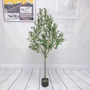 Árbol de plantas de <span class=keywords><strong>olivo</strong></span> de plástico Artificial de <span class=keywords><strong>Olivo</strong></span> de imitación para decoración interior de oficina en casa - Product Image 4