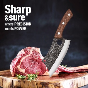 <span class=keywords><strong>Set</strong></span> di <span class=keywords><strong>Coltelli</strong></span> <span class=keywords><strong>da</strong></span> <span class=keywords><strong>Macellaio</strong></span> in Metallo Forgiati a Mano per Casa e Cucina, per Disossare e Tagliare la Carne - Product Image 3