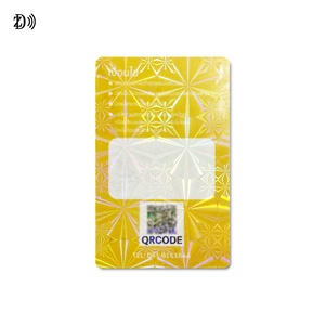 Hỗ trợ tùy chỉnh in laser an ninh ID thẻ kết cấu Polycarbonate phim RFID thẻ - Product Image 2