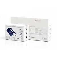 Adaptateur secteur universel 30W 12W Adaptateur mural à prise US/EU/UK avec 6 embouts pour la plupart des appareils et ports USB 5V2.1A