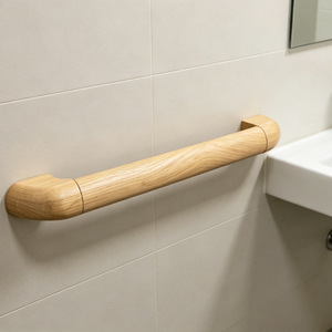 Barres d'appui blanches antidérapantes en acier inoxydable, capacité de 150 lb, pour la salle de bain et les toilettes - Product Image 2