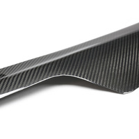 Revêtements intérieurs en fibre de carbone sèche pour BMW Série 5 G30 (conduite à gauche uniquement) 2017+ – Garnitures de console de porte intérieure et de tableau de bord – 9 pièces/kit
