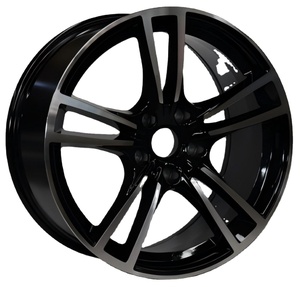 Nueva Llanta <span class=keywords><strong>de</strong></span> Aleación <span class=keywords><strong>de</strong></span> 20 Pulgadas y 5 Radios, 5x130 ET50 CB71.6, Estilo Deportivo para Autos <span class=keywords><strong>de</strong></span> Carreras, Acabado Negro Mate, 1 Año <span class=keywords><strong>de</strong></span> Garantía, Mejora <span class=keywords><strong>de</strong></span> Rendimiento - Product Image 1