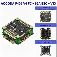 Aocoda-RC F405 V4 FC Stack F465S F475S V4 65A 75A 4in1 ESC 30x30mm Controllore di Volo per Droni FPV Racing Freestyle