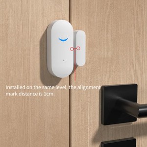 Cuộc sống thông minh ứng dụng an ninh cửa nam châm liên hệ với tuya ứng dụng từ xa mở đóng Màn hình <span class=keywords><strong>Wifi</strong></span> Cảm biến cửa cho cửa ra vào cửa sổ - Product Image 6