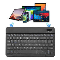 Teclado Inalámbrico ABS Slim de 78 Teclas OEM Sueco Portátil Turco para Tablet, iPad y Escritorio