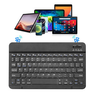คีย์บอร์ดไร้สาย ABS Slim 78 ปุ่ม แบบ OEM สวีเดน ตุรกี พกพาได้ สำหรับแท็บเล็ต iPad และเดสก์ท็อป - Product Image 1