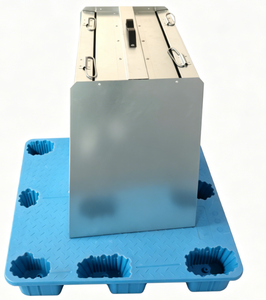 Pré-filtre avec poignée et ensemble de filtres à air d'admission G4 pour la ventilation industrielle, filtres à air trapézoïdaux et à cadre galvanisé - Product Image 5