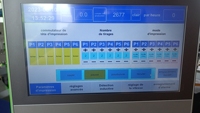 Imprimante DTG directe 4 têtes I3200 hybride numérique avec machine d'impression sérigraphique automatique 6 couleurs 16 stations pour tissus et vêtements