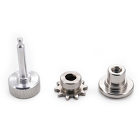 Kit de Herrajes Mecánicos Personalizados Mecanizados por CNC, Componentes de Aluminio, Acero Inoxidable y Acero al Carbono con Anodizado y Recubrimiento de Zinc
