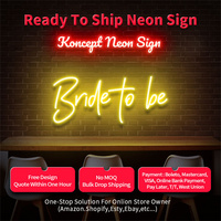 Koncept Drop Shipping Enseigne néon électronique personnalisée LED 24 pouces « Future mariée » pour publicité