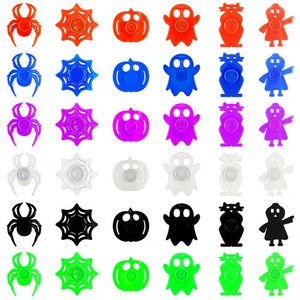 Jouet anti-stress - Spinners de doigts d'Halloween - Motifs citrouille, fantôme, araignée pour des soirées effrayantes, jouet Mochi - Product Image 5