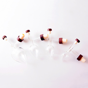 Bán Hàng Nóng Xách Tay Rượu Vang Đỏ Chai Pourer Và Nhanh Chóng Rượu Vang <span class=keywords><strong>Decanter</strong></span> Spout Thủy Tinh Thân Thiện Với Môi Bình Rượu - Product Image 5