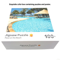 Puzzle personnalisé, papier, vente en gros, directement à l'usine, pièces