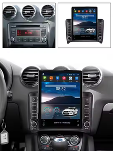 TS100 1 + 16G Android IPS DSP REPRODUCTOR DE DVD para coche para Audi TT 2006-2012 coche Android estéreo WIFI GPS Video Radio Audio navegación Gps - Product Image 3