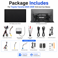 Pour Toyota RAV4 2020-2025, autoradio Android 15 OLED tactile 14,6 pouces, CarPlay sans fil et Android Auto, GPS stéréo