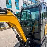 Excavatrice Kubota 2026, nouvelle excavatrice compacte sans queue de 3 tonnes, moteur Kubota importé, livraison directe d'usine, livraison gratuite