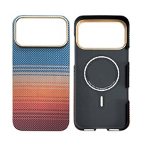 Étui de téléphone en fibre Ariamid pour iPhone 18/18Pro/18Pro Max/18air/17/17pro Max/17air, étui en carbone/16/14/12pro/11/13/15