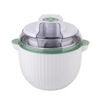 Machine à glace automatique 1L pour la maison, mini sorbetière pour yaourt glacé maison, idéale pour les enfants, fabrication de glaces aux fruits, commandes en gros, offre spéciale