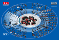 Perceuse à carottage diamantée électrique industrielle Dongcheng, alimentation en eau, vitesse variable, personnalisable OEM, diamètre de perçage maximal de 110 mm, 1550 W