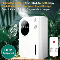 Nouveau diffuseur d'arômes ultrasonique rechargeable 200 ml pour huiles essentielles pures, humidificateur intelligent à air froid pour hôtel et maison