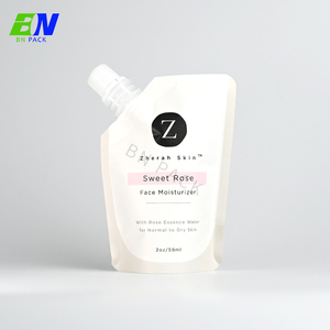 50ml 100ml 250ml 500ml tùy chỉnh đứng túi sinh thái thân thiện cấp thực phẩm giấy kraft nước giải khát chất lỏng Refill Spout Pouch Intertek - Product Image 4