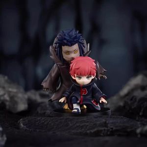 100% authentique, 10 pièces/ensemble, figurines d'anime de la série Naruto Shippuden <span class=keywords><strong>Akatsuki</strong></span>, boîte mystère, figurines de collection, Deidara <span class=keywords><strong>Itachi</strong></span>, mini jouets en PVC - Product Image 5