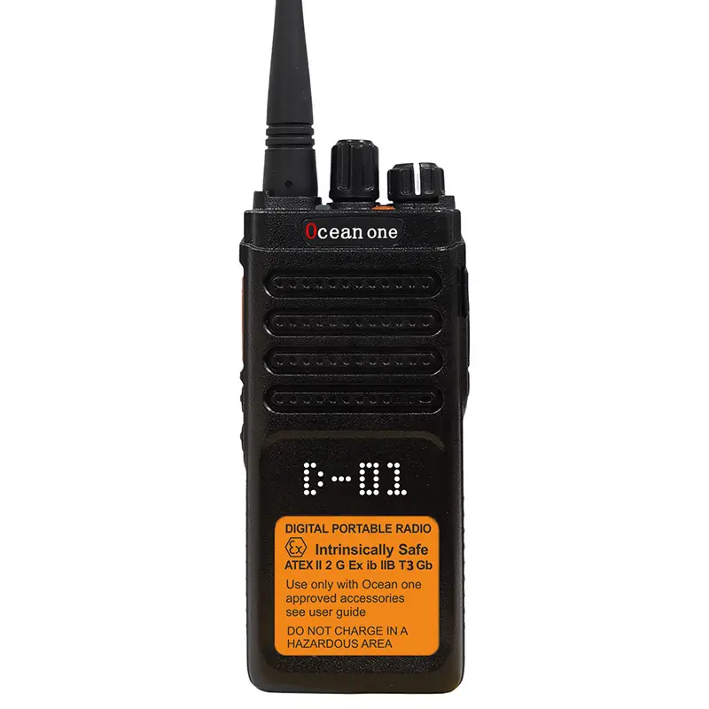 Рация радио Взрывозащищенная цифровая DMR Dual Time Slot walkie talkie A600DU высокой мощности ATEX IIB T3 Gb 5W телефон