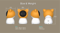 Vente chaude 1080P sans fil HD bébé moniteur avec support d'écran Mobile visualisation à distance Wifi CCTV caméra WIFI bébé moniteur PT