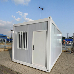 บ้านคอนเทนเนอร์สำเร็จรูปขนาด 20 ฟุต สำหรับอยู่อาศัยหลังภัยพิบัติ - Product Image 1