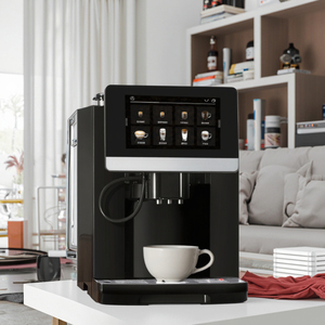 Automatic Stainless Steel Espresso Machine Household Coffee Machine 19bars Touch Screen 11 <b>Cups</b> Capacity for - Product Image 2