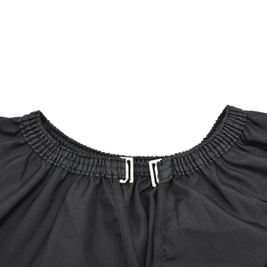 Cape de coiffure d'été avec fermeture en silicone et bouton en métal cape de coupe de cheveux imperméable - Product Image 2