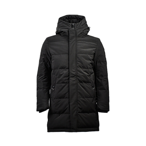 De <span class=keywords><strong>las</strong></span> mujeres de la moda largo negro estilo de Color muy cálido ropa pato al aire libre chaquetas - Product Image 1