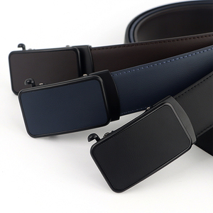 Gran oferta de fábrica, cinturón de cuero genuino con hebilla automática para hombres, adecuado para ropa informal de negocios, cinturón elegante y elegante para hombres - Product Image 3