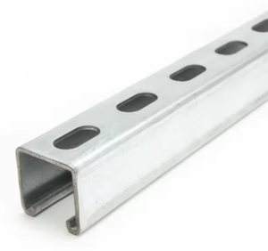 Chemin de câbles de type C Matériau de construction en métal à fente en <span class=keywords><strong>acier</strong></span> galvanisé - Product Image 4