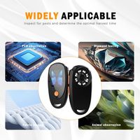 Handheld Digital Microscope with 2.0 Inch IPS Color Screen, Portable 2MP 500x Magnification Magnifying Glass for Kids