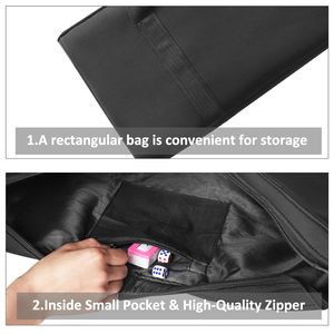 <span class=keywords><strong>Set</strong></span> Professionale di Mahjong Americano con 166 Tessere Premium Bianche, Borsa per il Trasporto, Supporti e Spingitori - Kit Completo - Product Image 6