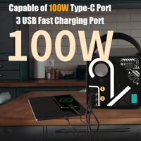 Banque d'alimentation 80000mah Haute capacité Charge en 30 minutes 88% pleine Pd 120w Powerbank 80000mah pour ordinateur portable PC