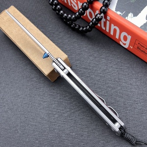 มีดพับขนาด 2.84 นิ้ว สำหรับกู้ภัย EDC DIY OEM มีดพกพา ด้ามเหล็ก 420 สำหรับกิจกรรมกลางแจ้งและตั้งแคมป์ - Product Image 5