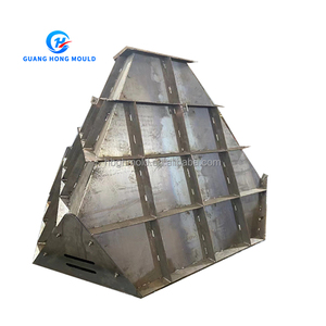 Moule de cône de Triangle de Mode de façonnage en acier forgé de haute qualité pour <span class=keywords><strong>la</strong></span> Protection du rivage moule en pierre de béton d'élimination des vagues torsadées - Product Image 1
