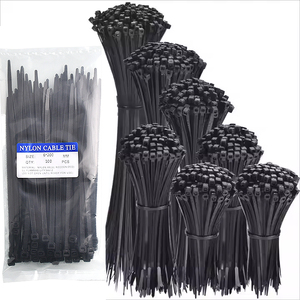 Nhà Máy Trực Tiếp 3.6*200Mm Đầy Đủ Kích Thước Zip Quan Trọng OEM Tự Khóa Nhựa Nylon 66 Nhiệm Vụ Nặng Nề 200Mm Quan hệ Cáp - Product Image 1