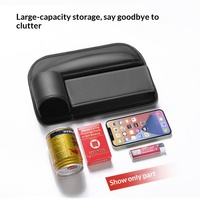 Boîte de rangement en cuir pour l'espace entre les sièges de voiture, organisateur de voiture moderne et minimaliste, indispensable pour les sièges conducteur et passager, vente en gros